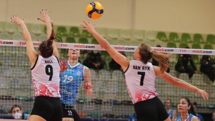 Voleybol: Misli.com Sultanlar Ligi - Nilüfer Belediyespor: 0 - Türk Hava Yolları: 3