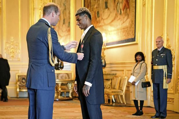 İngiltere, Marcus Rashford'a kraliyet nişanı verecek