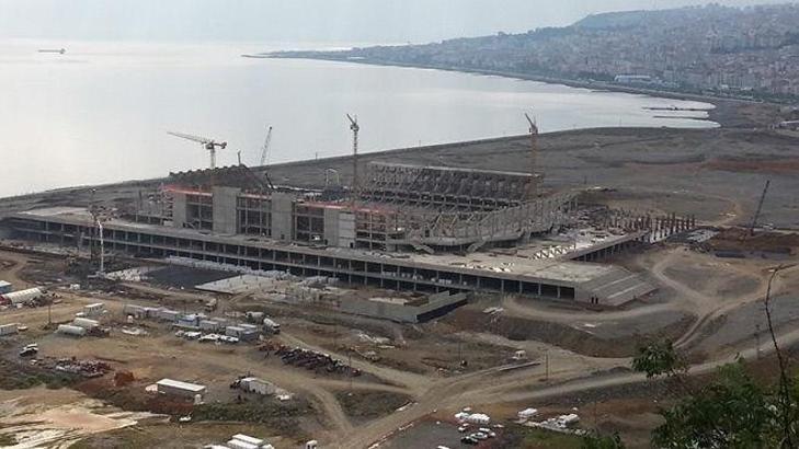 Trabzon'da Akyazı Stadı'nda ölüm