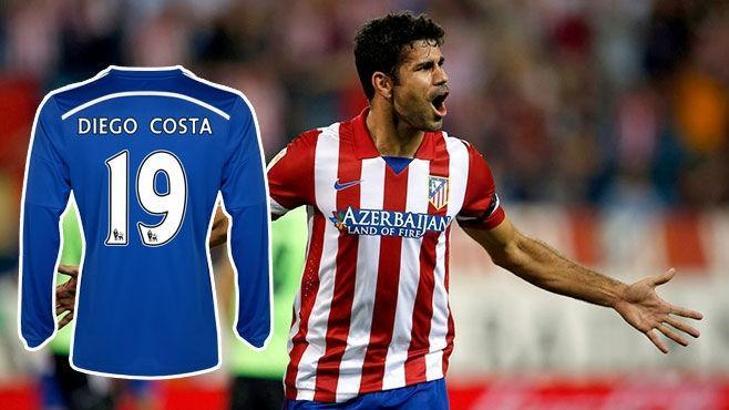 Demba Ba'nın forması Diego Costa'nın