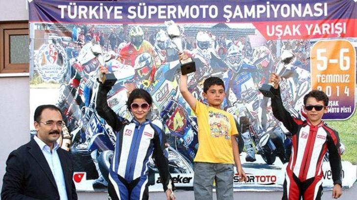 Süpermoto'da 6'ıncı yarış tamam!
