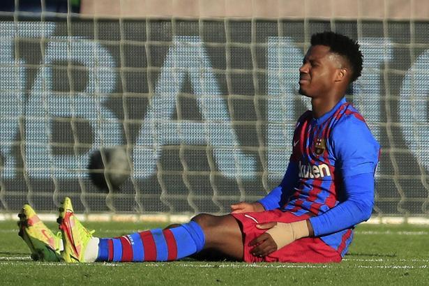 Barcelona'ya Ansu Fati'den kötü haber