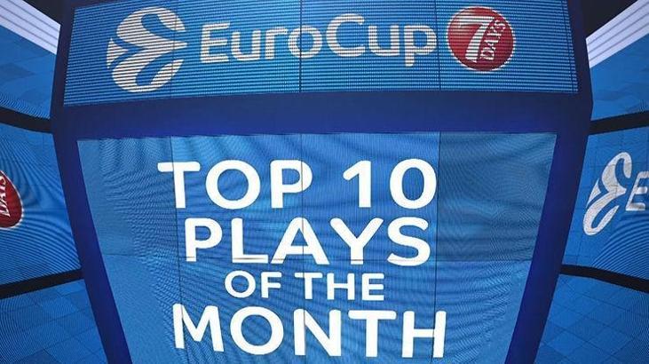 EuroCup'ta Kasım ayının en iyi 10 hareketi