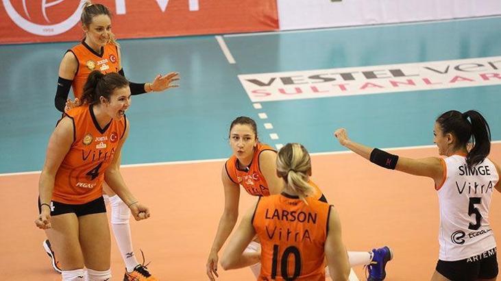 Bursa BŞB-Eczacıbaşı VitrA maç sonucu: 2-3