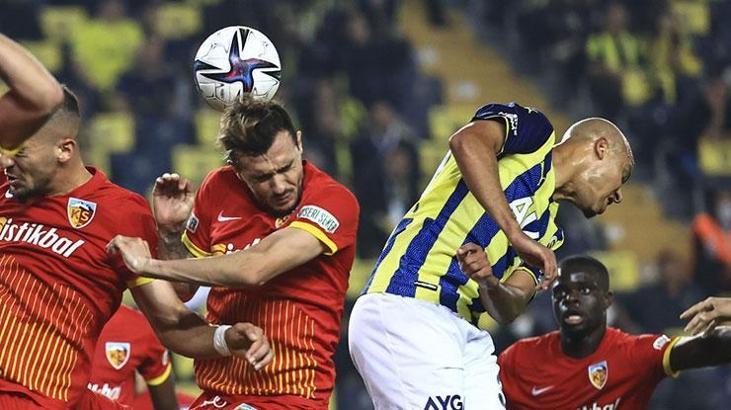 ÖZET Fenerbahçe - Kayserispor maç sonucu: 2-2