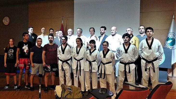 Mücadele sporlarının ustaları gençlerle buluştu