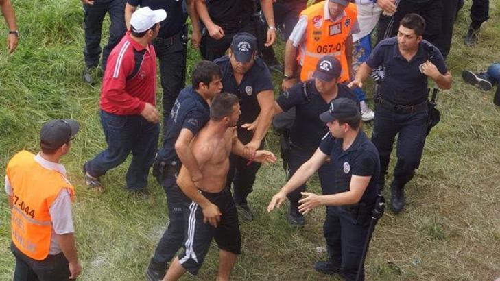Er Meydanı'nda gerginlik çıktı