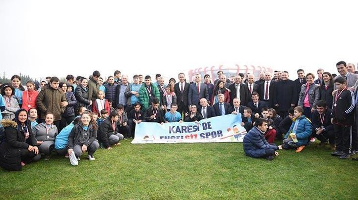 Engelsiz yürekler sporda buluştu