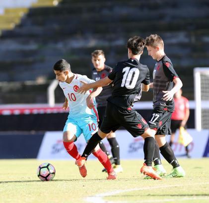 U16 Milliler, Arnavutluk'la berabere kaldı