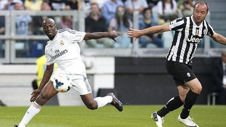 Juventus ve Real Madrid'in efsane oyuncuları UNESCO için karşılaştı
