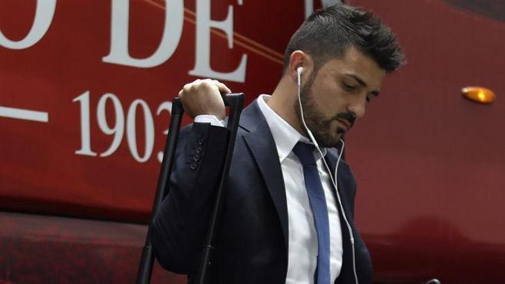 David Villa, Atletico Madrid'e veda etti