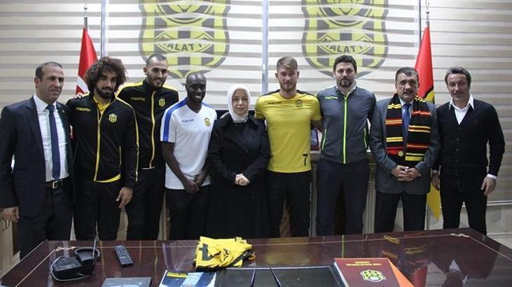 Gürkan ve Çalık'tan E.Yeni Malatyaspor'a moral ziyareti