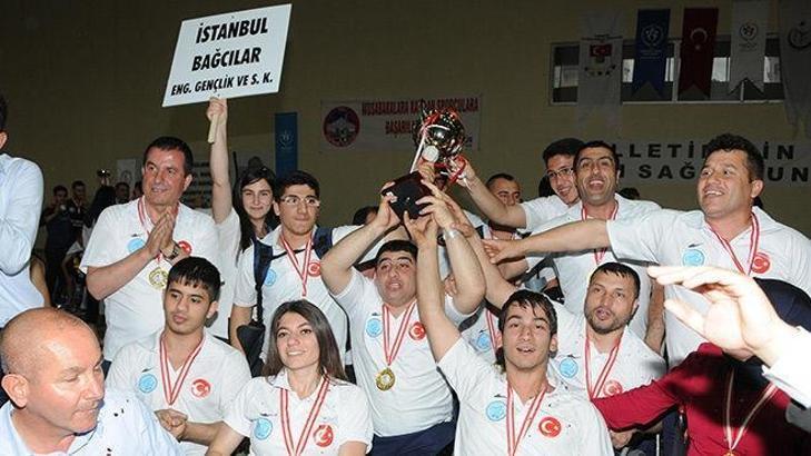 Engelliler basketbolda şampiyon Bağcılar