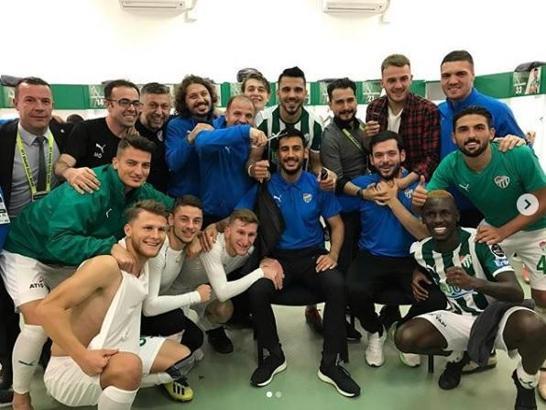 Bursaspor'da 3 puan coşkusu