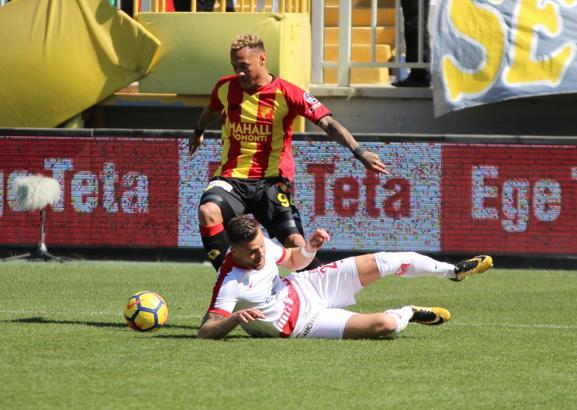 Göztepe'de Gouffran tepkisi