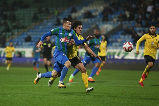 Çaykur Rizespor - İstanbulspor maç sonucu: 3-0