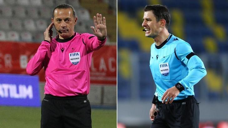 UEFA'dan Cüneyt Çakır ve Halil Umut Meler'e görev
