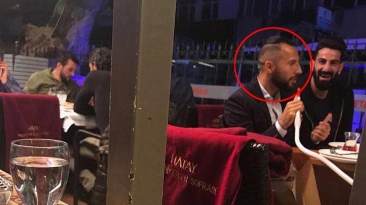Galatasaraylı futbolcu Yasin Öztekin'e nargile tepkisi!