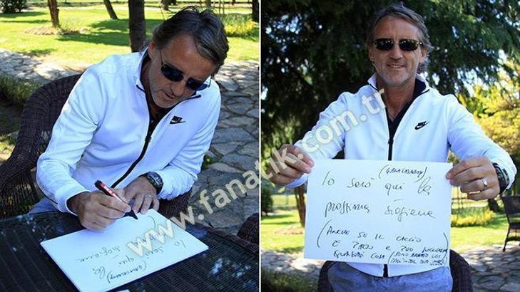 Mancini: Seneye şampiyon yapacağım