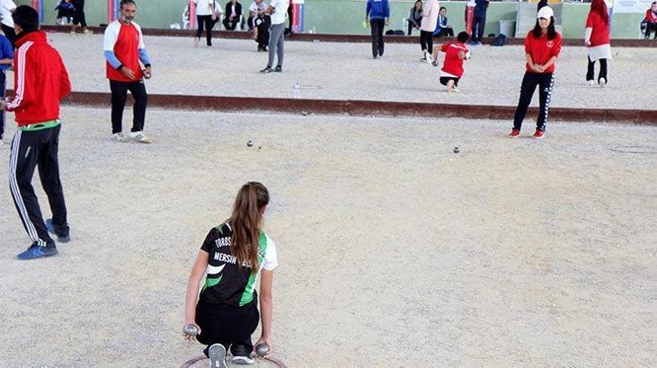 Toroslar Belediyesi Bocce Takımı, birinci lig müsabakalarında yine zirvede