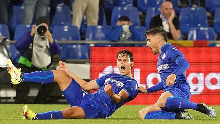Enes Ünal'dan, İspanya'da şov