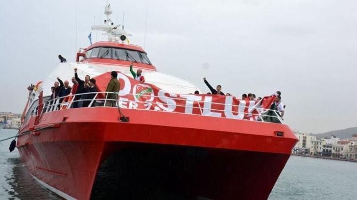 Sakız Adası'na Karşıyaka çıkarması