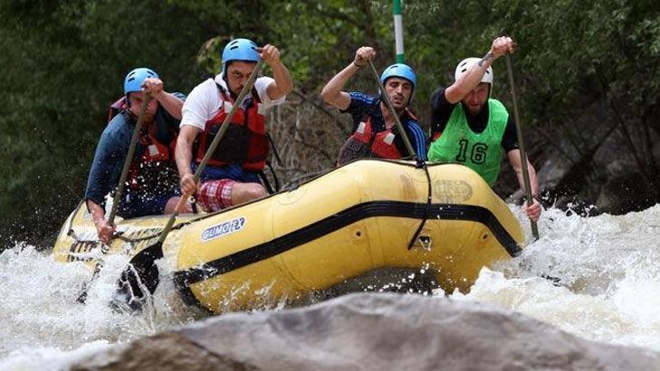 Türkiye Rafting Şampiyonası Erzurum'da başladı
