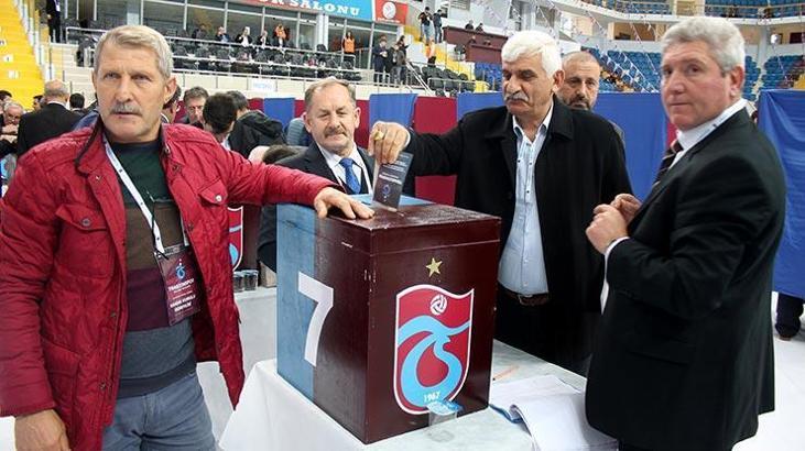 Trabzonspor'da Olağan Genel Kurulu oy kullanma ile başladı