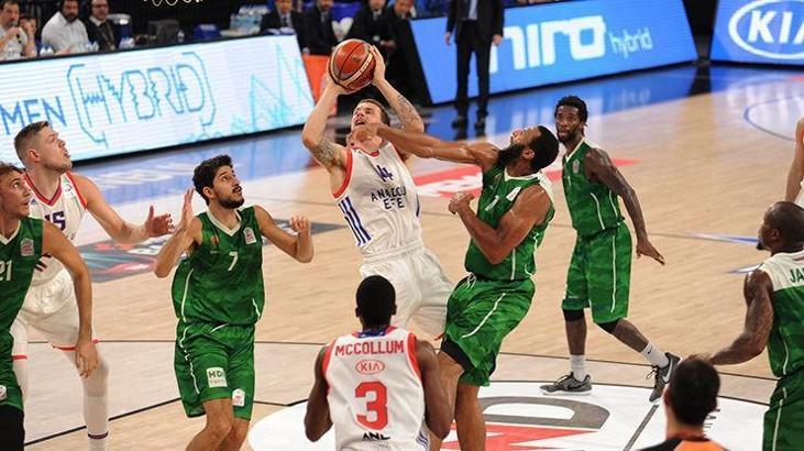 Anadolu Efes: 97 - Yeşilgiresun Belediyespor: 93