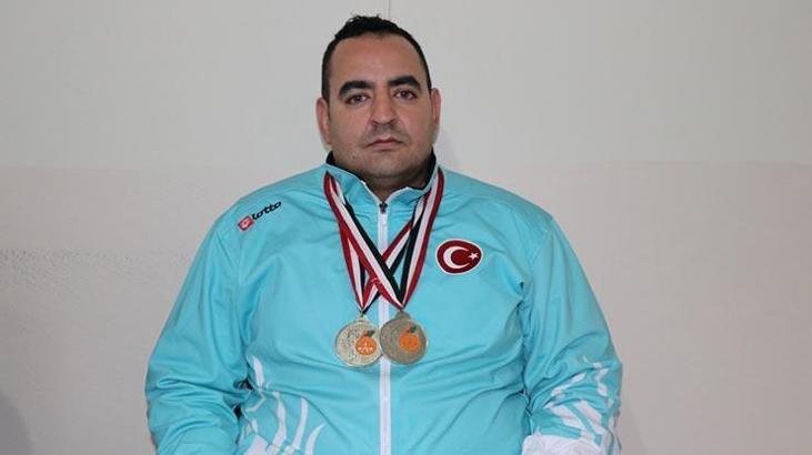 Görme engelli haltercinin hedefi dünya şampiyonluğu
