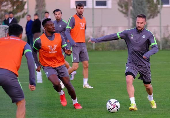 Konyaspor, Fenerbahçe maçı hazırlıklarını tamamladı