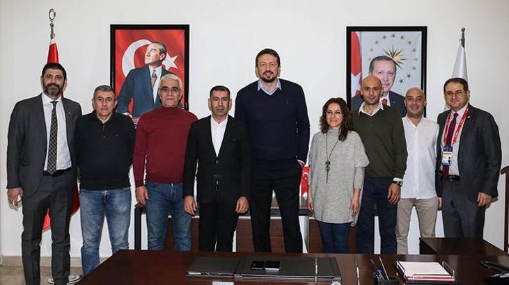 TSYD Ankara Şubesinden Hidayet Türkoğlu'na ziyaret