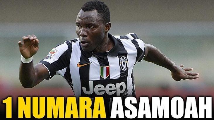 Galatasaray'da 1 numara Asamoah