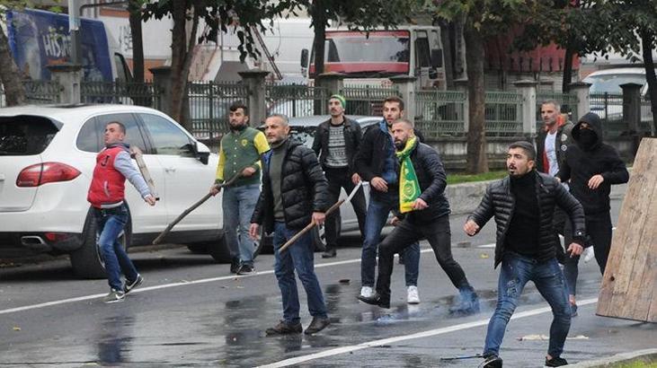 Amatör maçta savaş çıktı