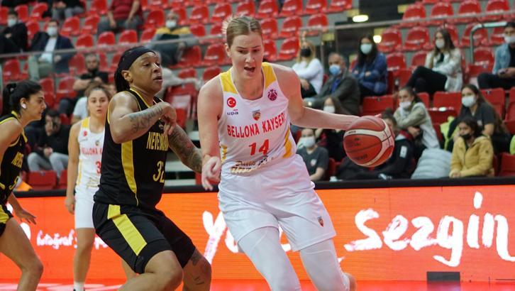 FIBA Kadınlar Avrupa Kupası - Bellona Kayseri Basketbol: 62 - Neve David Ramla: 86