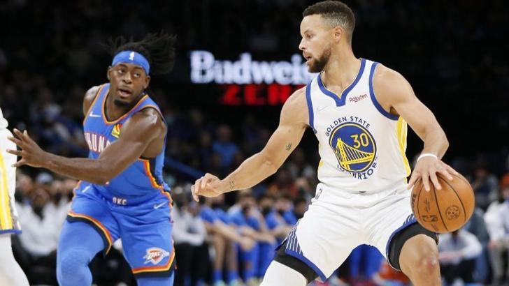 Oklahoma City'yi mağlup eden Golden State, sezona 4'te 4 ile başladı
