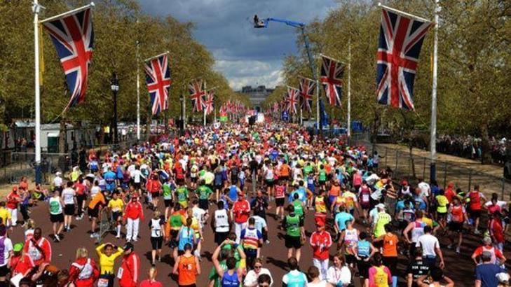 Londra'da maraton heyecanı