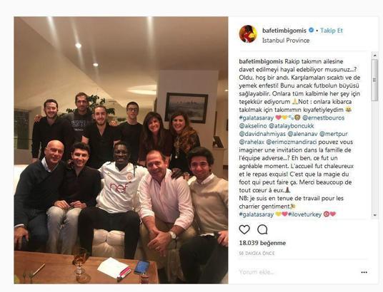 Gomis'ten anlamlı ziyaret