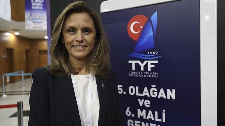 Özlem Akdurak, yeniden Yelken Federasyonu başkanlığına seçildi