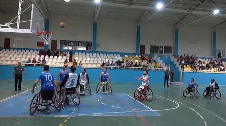 Engelli basketbol takımına saha engeli