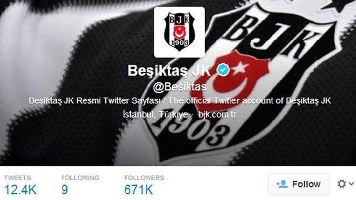 Beşiktaşlı taraftarlardan Twitter tepkisi