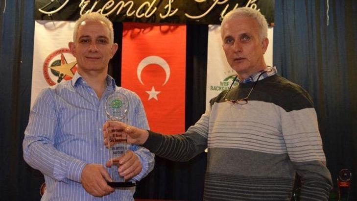 Tavla'nın şampiyonu Aziz Keleş oldu
