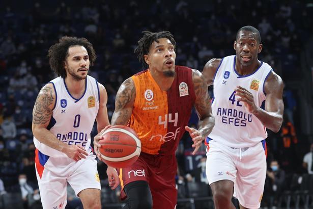Anadolu Efes-Galatasaray Nef maç sonucu: 85-92