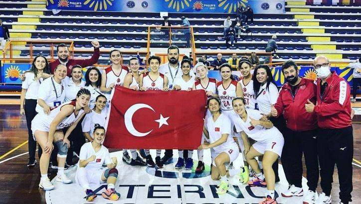 İşitme Engelliler Avrupa Basketbol Şampiyonası'nda Türkiye, kadınlarda 4'üncü, erkeklerde 6'ncı oldu