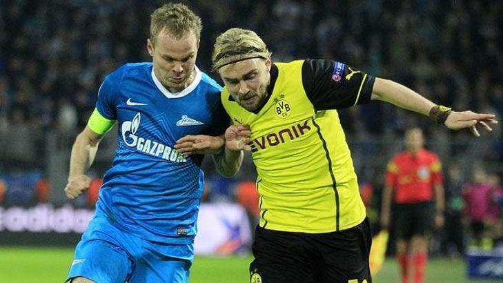 Dortmund çeyrek finalde: 1-2