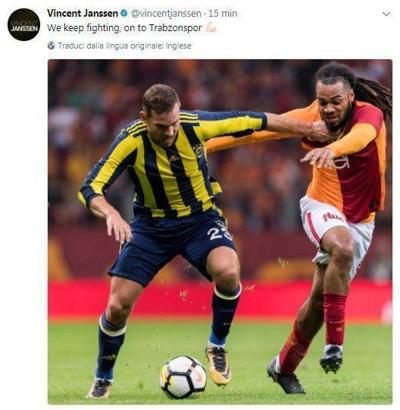 Vincent Janssen fikstürü karıştırdı!