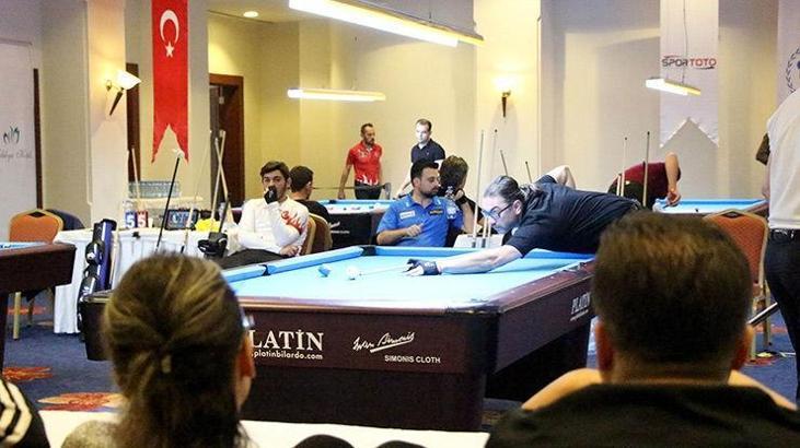 Türkiye Bilardo Şampiyonası'na 185 sporcu katılıyor