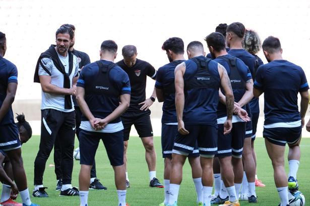 Hatayspor, Fatih Karagümrük maçının hazırlıklarına devam etti