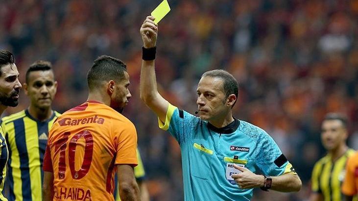 İşte Galatasaray Fenerbahçe maçı hakemi Cüneyt Çakır'ın notu