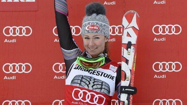 Kadınlar Slalom'da zafer Shiffrin'in